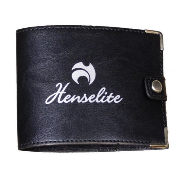 Henselite Bowls Logo Scorecard Wallet Black One Size