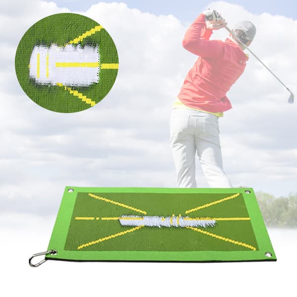 INF Golftræningsmåtte, golfsvingmåtte til svingdetektion 25x50 cm