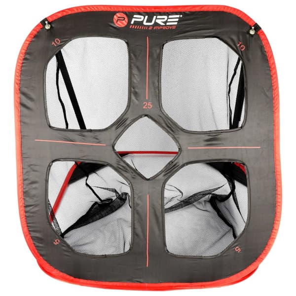 Pure2improve Pop-up Golf Træningsnet 82x80x88cm Sort