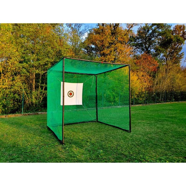 Lynx Sport Mål Netto Golf Cage 3x3x3 M Grøn