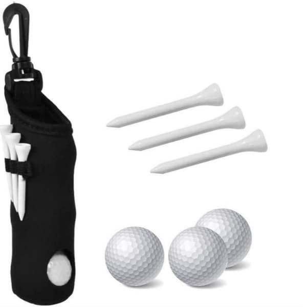 INF Bærbar golfballbag med krok