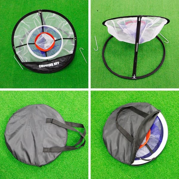 INF Tri-Turf Golf Chipping Net til indendørs og udendørs træning 0