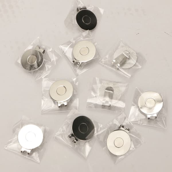 INF Golf Hat Clip med Marker - 3-Pack | 25 mm