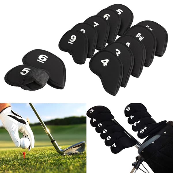 INF Golf Iron Cover Set (11 osaa) Putter Coverilla