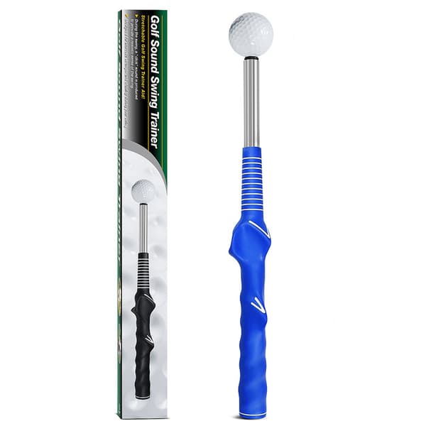 INF Golf Swing Trainer Aid, kannettava teleskooppinen golfharjoitusapu