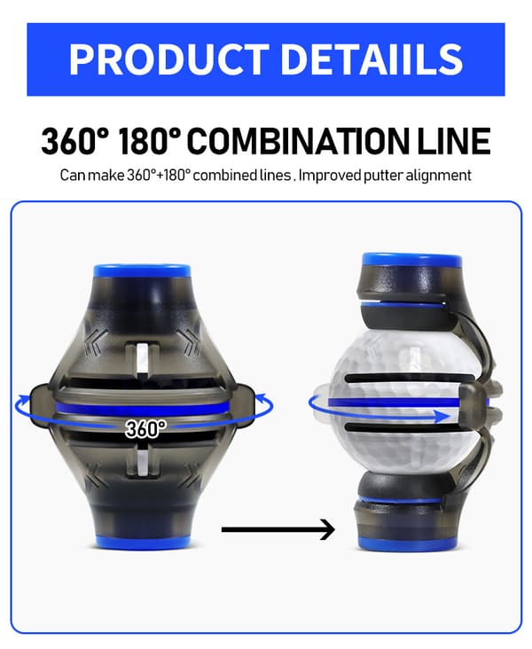 INF Golf Ball Liner Alignment Tool Kit