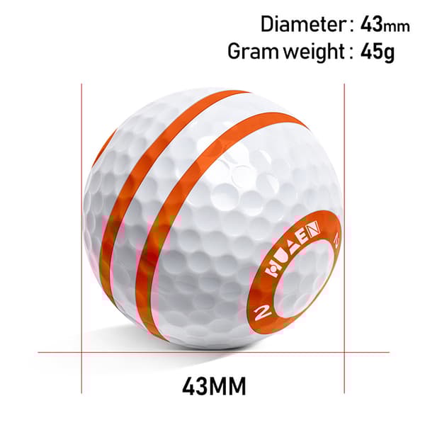 INF 3-lags turneringsgolfbolde