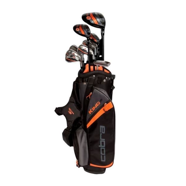 Puma King JR Kids Golf Kit - Grå/Orange - CS8