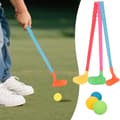 Pikkukuva 3 / 9: Yleinen lasten golfsetti, taaperoiden golfsetti, taaperoiden golflelusetti, kannettava ulkoilulelu takapihan harjoitteluun, perhepeliin