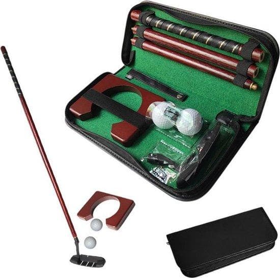 Golf putter set | Komplett set | Bärbar | Med förvaringsväska