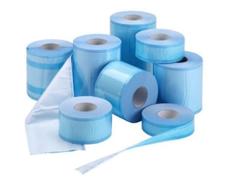 Autoklavpåse autoclave bag på rulle 7.5cm 200m 1 st