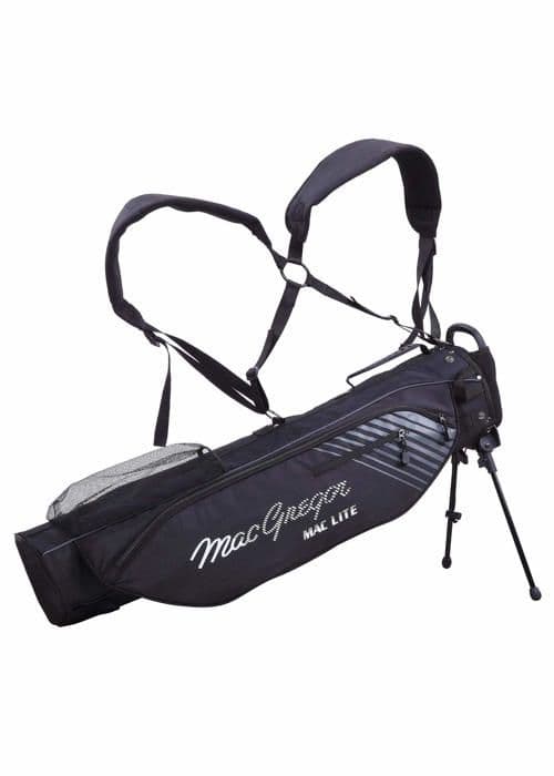 Macgregor Golf Bag - MACBAG152BLACKMENS - Mactec 4.0 Golf Club Flap Bag med Stativ Herrar