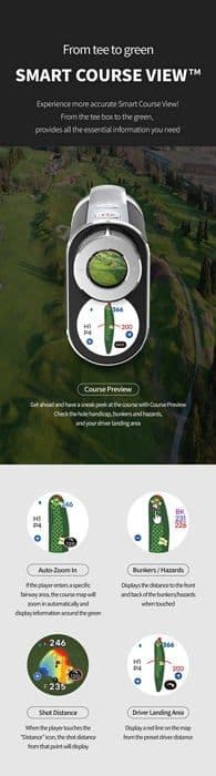 Voice caddie SL3 RANGEFINDER golfbag