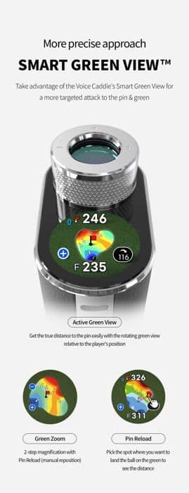 Voice caddie SL3 RANGEFINDER golfbag