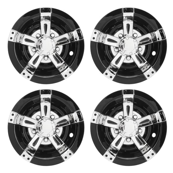 Cart Wheel Hub Cover, Beskyttende Kradsikker Materiale, Kompatibel med E-Z-GO, Nem Installation