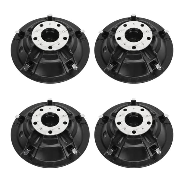 Cart Wheel Hub Cover, Beskyttende Kradsikker Materiale, Kompatibel med E-Z-GO, Nem Installation