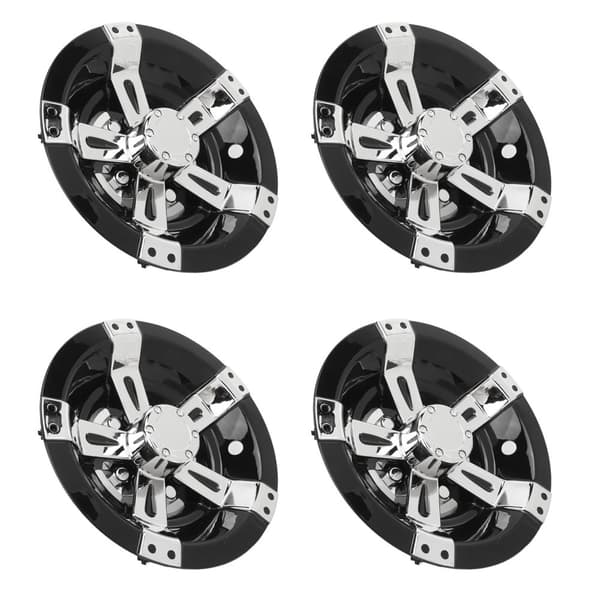 Cart Wheel Hub Cover, Beskyttende Kradsikker Materiale, Kompatibel med E-Z-GO, Nem Installation