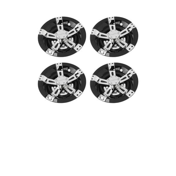 Cart Wheel Hub Cover, Beskyttende Kradsikker Materiale, Kompatibel med E-Z-GO, Nem Installation