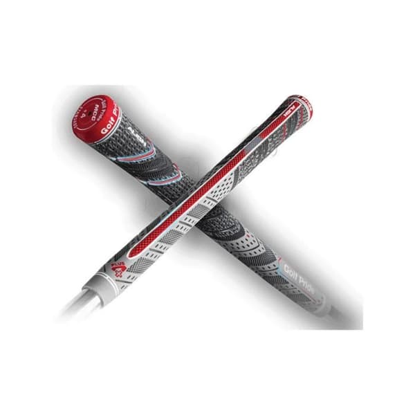 Grip Golf Pride hybrid mcc plus4 aligned corded - mörkgrå/grå/röd - TU