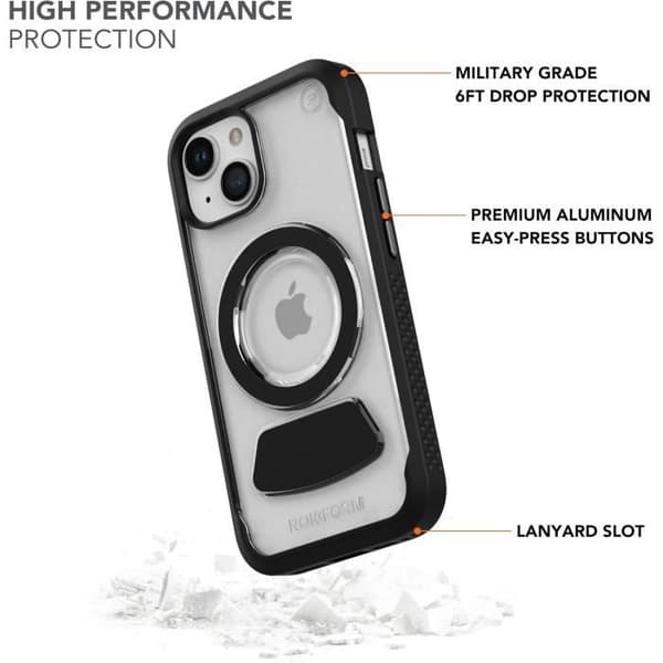 Coque magnetisk ROKFORM för iPhone 15 Clear Eagle 3