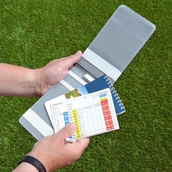 På par - OS/NYG004 - Premium Golf Scorecard-fodral med obegränsad nedladdning av spelspårare