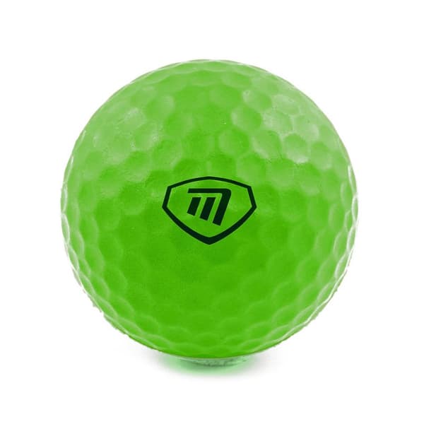 Masters Lite Flite Foam Practice Golf Balls (Pack of 6) Green One Size