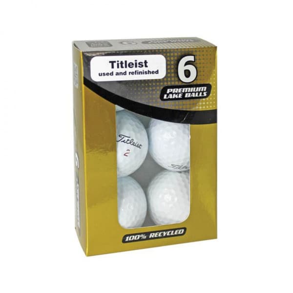 Titleist Golfbolde (pakke med 6 stk.) White One Size
