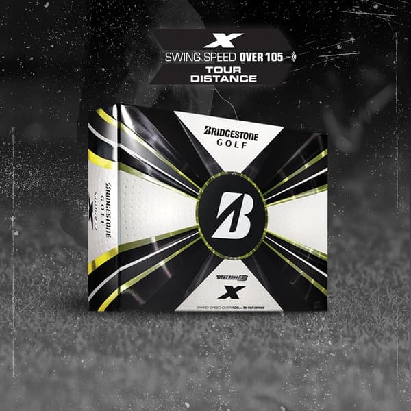 Bridgestone Golf Golfbolde Tour B X 12 Enheder Hvid