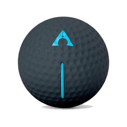 Alignment Ball Golfbold Practice Aim Blå
