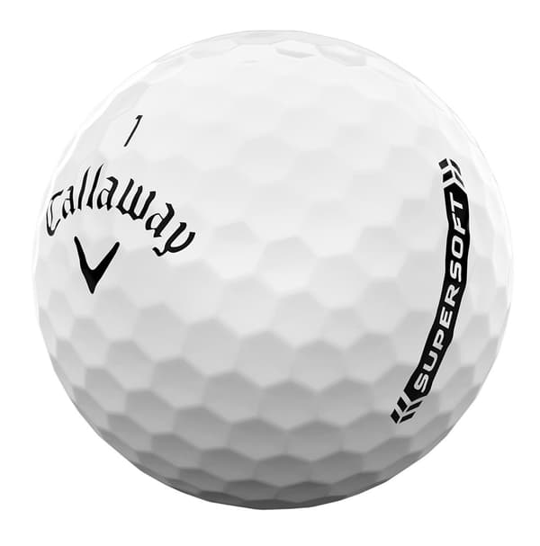 Callaway Golfbollar Supersoft 12 Enheter Vit