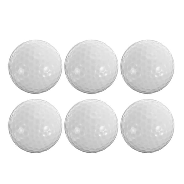 TEMPSA 6PCS LED-lysande golfboll Fluorescerande nattfärg Slumpmässig