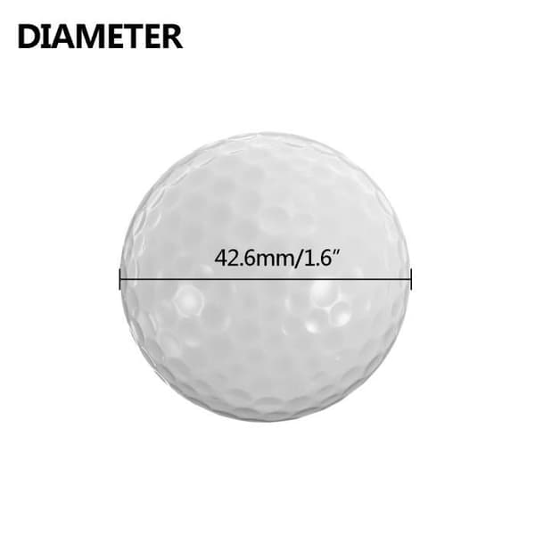 TEMPSA 6PCS LED-lysande golfboll Fluorescerande nattfärg Slumpmässig