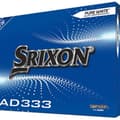 Miniatyrbild 1 av 3: Box med 12 Srixon AD333 vita golfbollar