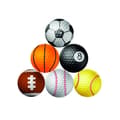 Miniatyrbild 4 av 4: Golfbollar - Roligt - Paket med 6 - Blandat - Perfekt för fritidsaktiviteter - Garanterat kul
