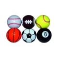 Miniatyrbild 1 av 4: Golfbollar - Roligt - Paket med 6 - Blandat - Perfekt för fritidsaktiviteter - Garanterat kul