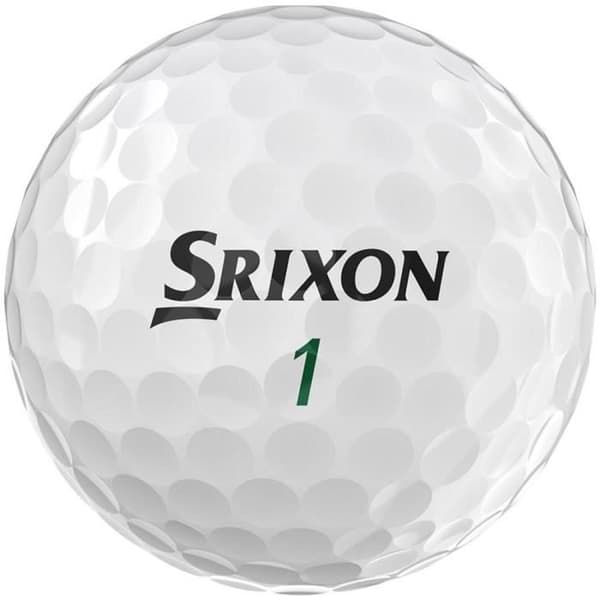Kartong med 12 Srixon Soft Feel Golfbollar Vit Nyhet