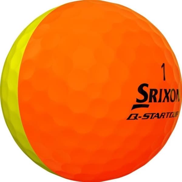 Förpackning med 12 golfbollar Srixon Q-Star Tour DIVIDE Ny