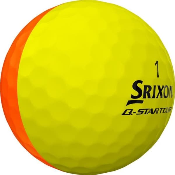 Förpackning med 12 golfbollar Srixon Q-Star Tour DIVIDE Ny