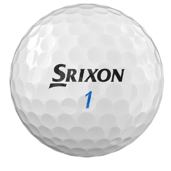 Förpackning med 12 Srixon AD333 vita golfbollar ny