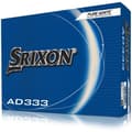 Miniatyrbild 1 av 4: Förpackning med 12 Srixon AD333 vita golfbollar ny