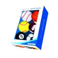 Miniatyrbild 3 av 4: Golfbollar - Roligt - Paket med 6 - Blandat - Perfekt för fritidsaktiviteter - Garanterat kul