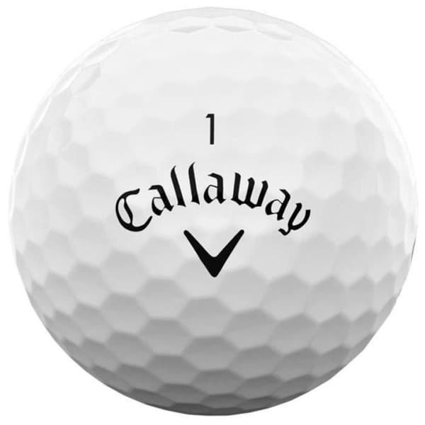 Golfbollar - Callaway - Supersoft - Vita - Unisex - Hög distans