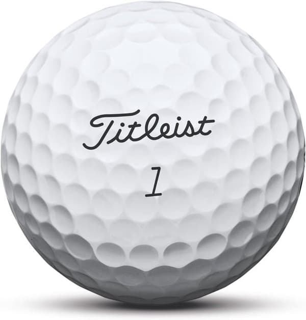 Titleist golfboll - T2025S-BIL - Pro V1 herrbollar, vit, en storlek