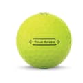 Miniatyrbild 3 av 4: Titleist golfboll - T4152S - Tour Speed Unisex golfboll, gul, en storlek