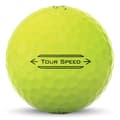 Miniatyrbild 4 av 4: Titleist golfboll - T4152S - Tour Speed Unisex golfboll, gul, en storlek