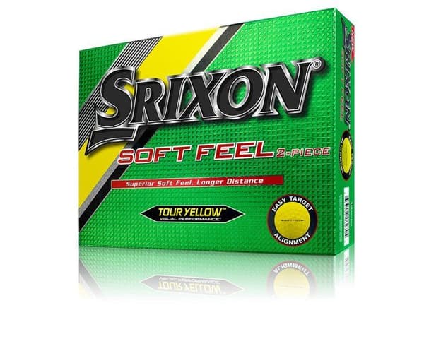 Srixon Golf Ball - 10237765 - Soft Touch Golf Balls, One Dozen (2016 version)