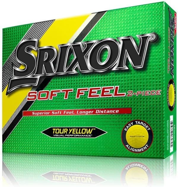 Srixon Golf Ball - 10237765 - Soft Touch Golf Balls, One Dozen (2016 version)