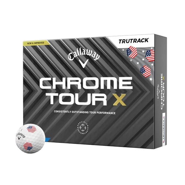 Callaway Golf Balle de golf BL CG CHRM TR X 24 TRUTRK USA 12B PK