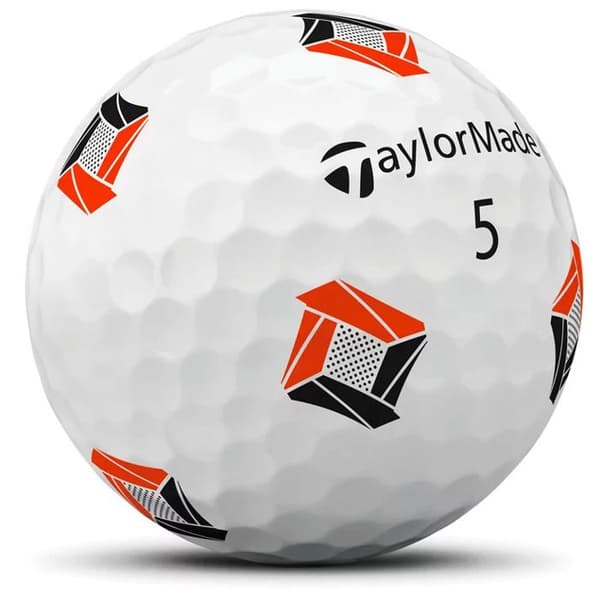 Golfboll - Taylormade - TP5 Pix 2024 - Vit - Unisex - x12