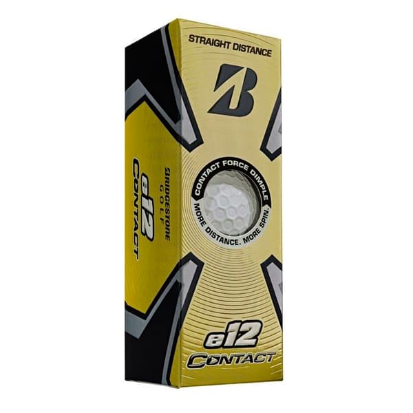 Bridgestone golfboll - 3CWX6D - 2023 Golf e12 kontaktgolfbollar, vit
